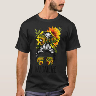 Camiseta Madre de día de mamá vida desordenada mujer de gir