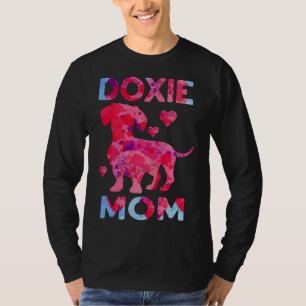 Camiseta Madre de Doxie, madre Weenie Perro Dachshund