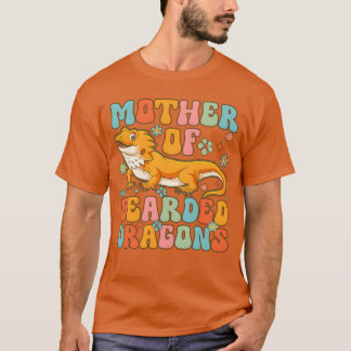 Camiseta Madre De Dragones Con Cabeza De Pecho Dragón Groov