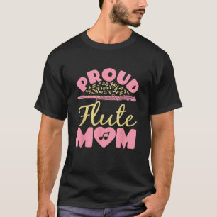 Camiseta Madre de flauta que marcha banda madre de flauta