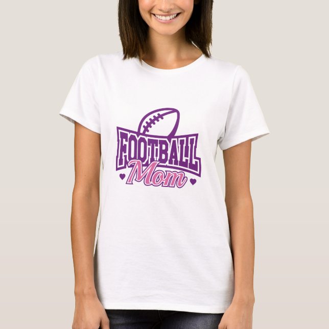 Camiseta Madre de Fútbol Americano (Anverso)
