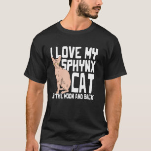 Camiseta Madre de gato Sphynx Amante de gato Sphynx Dueña d