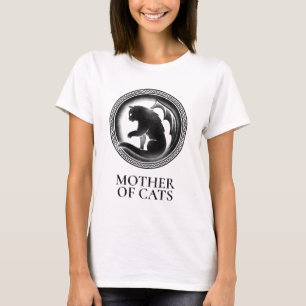 Camiseta Madre De Gatos