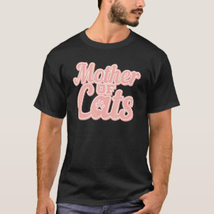 Camiseta Madre De Gatos - Animal - Gato - Madre - Mujeres