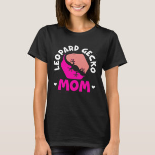 Camiseta Madre de geco leopardo Reptil Geco leopardo Lagar