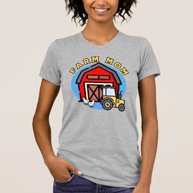 Camiseta Madre de granja (Anverso)