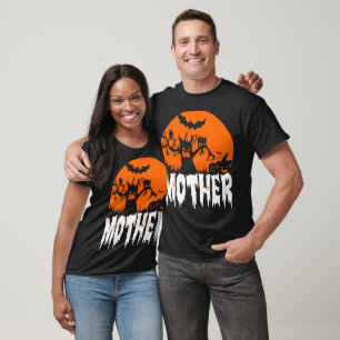 Camiseta Madre de Halloween asusta 31 de octubre regalo cam