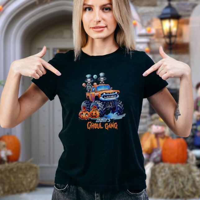 Camiseta Madre de Halloween, hermana de Skeleton Ghoul (Subido por el creador)