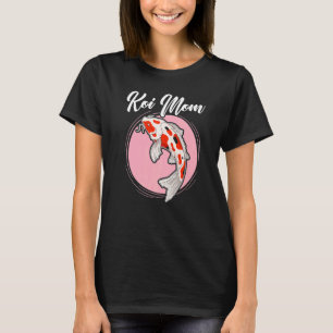 Camiseta Madre de Koi Carpín Japonés Nishikigoi Pescado Mad