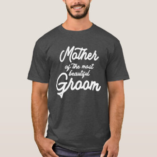 Camiseta Madre de la bella Groom retro