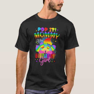 Camiseta Madre De La Chica De Cumpleaños Unicornio Chicas R