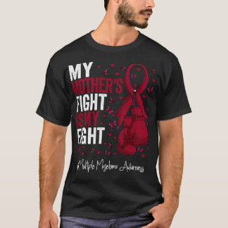 Camiseta Madre de la cinta borgoñona lucha contra el mielom
