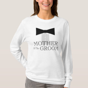 Camiseta Madre de la corbata de vaca de Groom