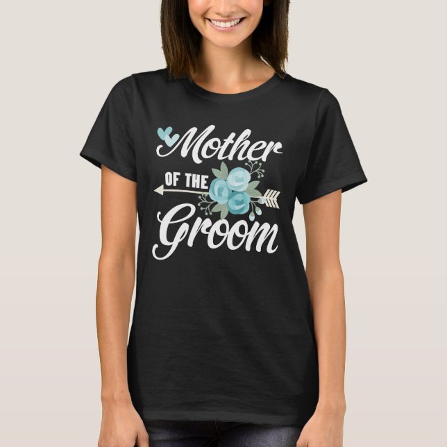 Camiseta Madre De La Ducha De Novias Que Coincide Con El Gr (Anverso)