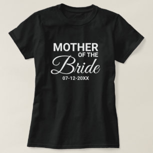 Camiseta Madre de la fiesta nupcial de la familia