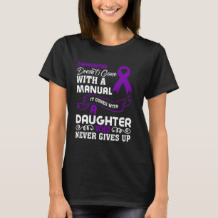 Camiseta Madre de la hija de Dementia Alzheimer