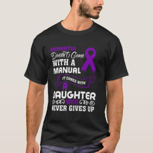 Camiseta Madre de la hija de Dementia Alzheimer