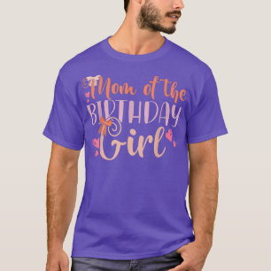 Camiseta Madre De La Madre De Los Niños Chicas De Cumpleaño
