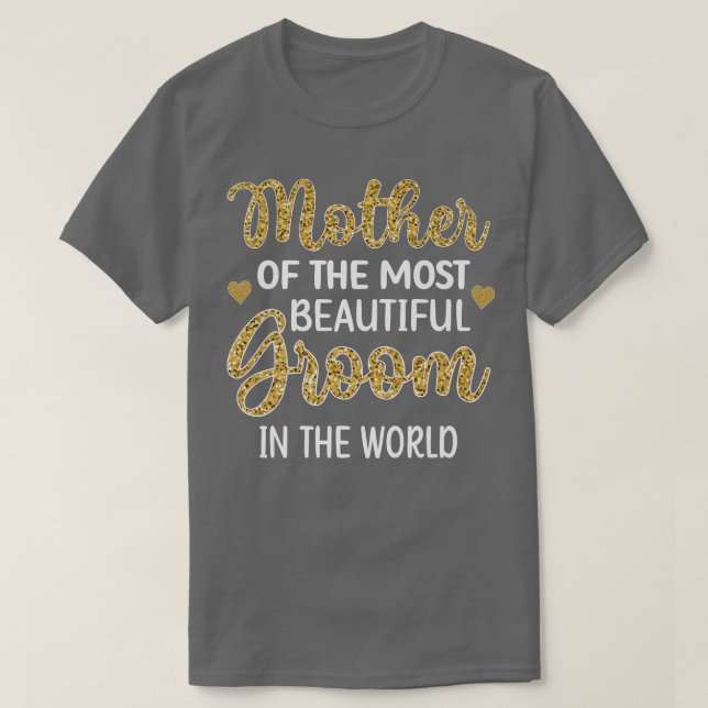 Camiseta Madre De La Más Hermosa Madre De La Ducha De Mader (Diseño del anverso)