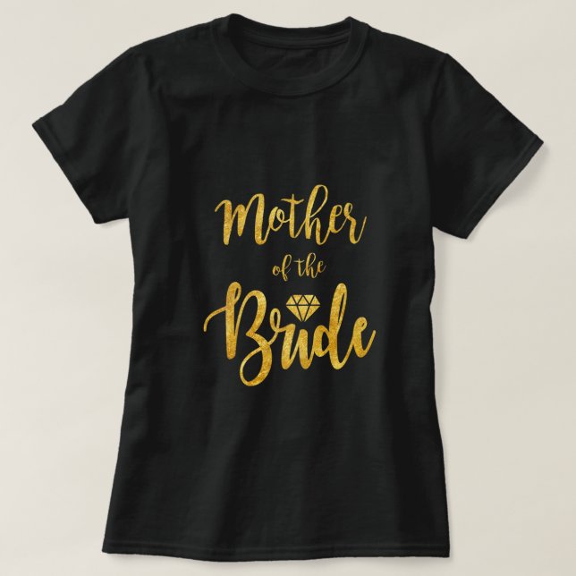 Camiseta Madre de la novia (Diseño del anverso)