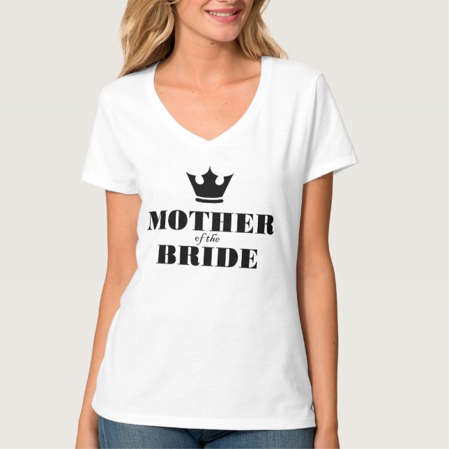 Camiseta Madre de la novia (Anverso)