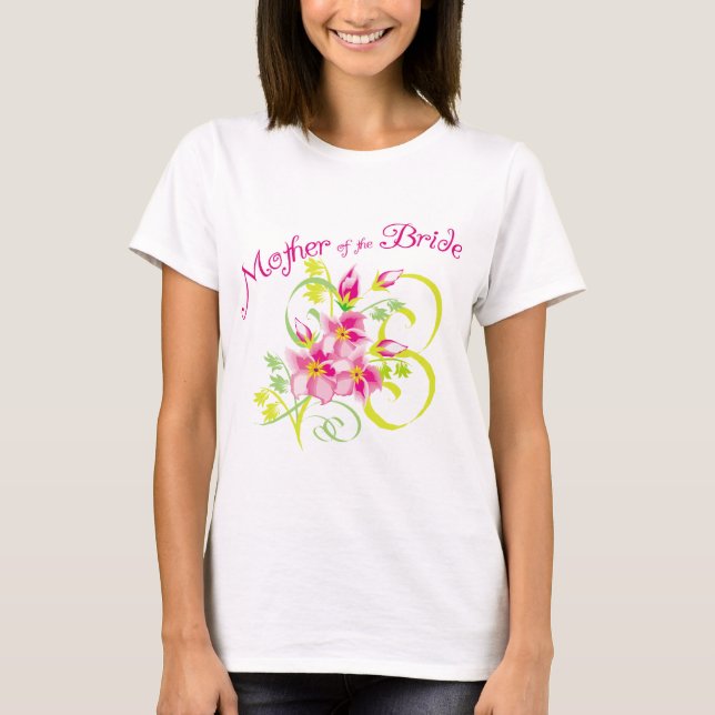 Camiseta Madre de la novia (Anverso)