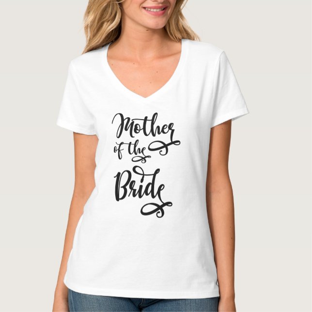 Camiseta Madre de la novia (Anverso)