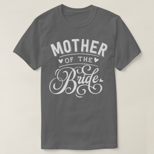 Camiseta Madre De La Novia (Diseño del anverso)