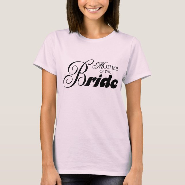 Camiseta Madre de la novia audaz (Anverso)