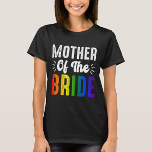 Camiseta Madre De La Novia Boda Lesbiana Gay Orgullo Lgbt
