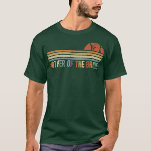 Camiseta Madre de la novia boda mamá divertido retr