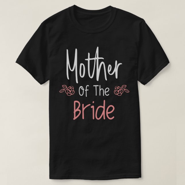 Camiseta Madre de la Novia Cena de Ensayo de Boda Fiesta (Diseño del anverso)