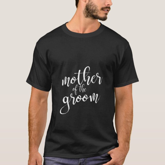 Camiseta Madre de la novia del vestido a juego para la duch (Anverso)