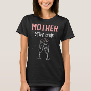 Camiseta Madre De La Novia En La Fiesta De La Bachillerato