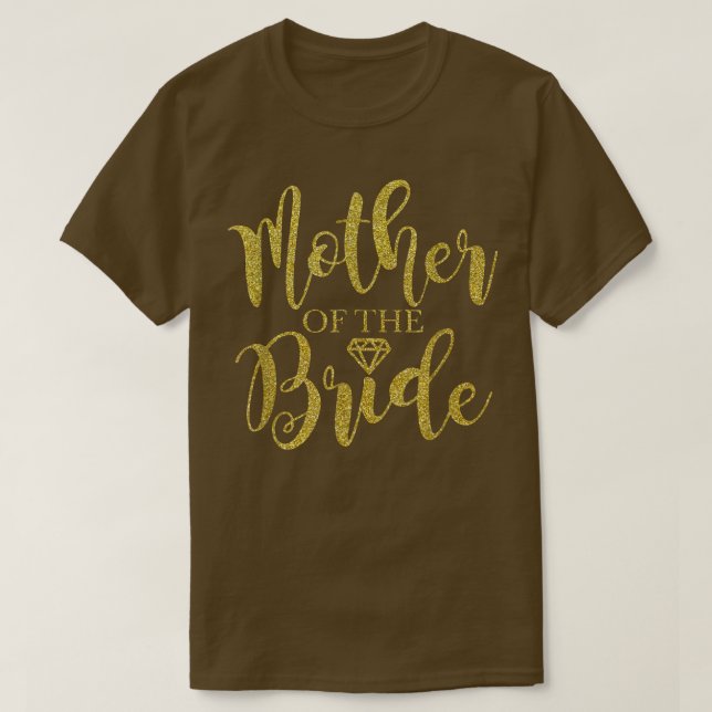 Camiseta Madre De La Novia Famosa Fiesta De Bodas Madre Amo (Diseño del anverso)