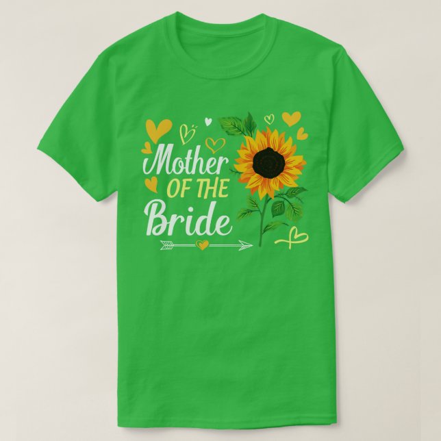 Camiseta Madre De La Novia Hus Esposa Weddi (Diseño del anverso)