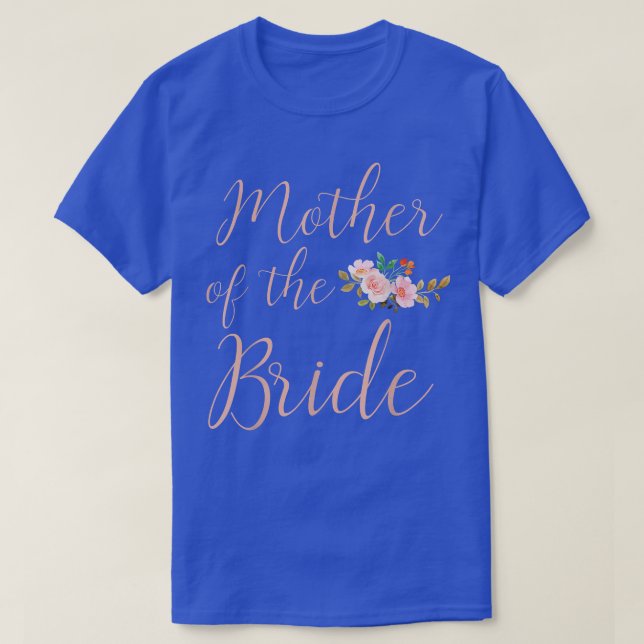Camiseta Madre de la novia, madre de la novia (Diseño del anverso)