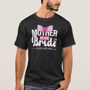 Camiseta Madre de la novia mamá para boda o despedida de so
