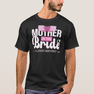 Camiseta Madre de la novia mamá para boda o despedida de so