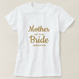 Camiseta Madre de la novia Personalizado T-Shirt