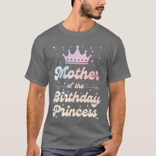 Camiseta Madre de la princesa de cumpleaños