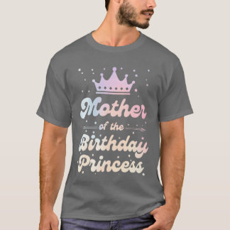 Camiseta Madre de la princesa de cumpleaños