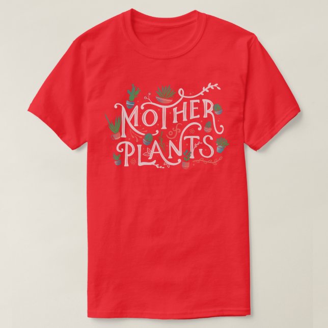 Camiseta Madre de las plantas (Diseño del anverso)