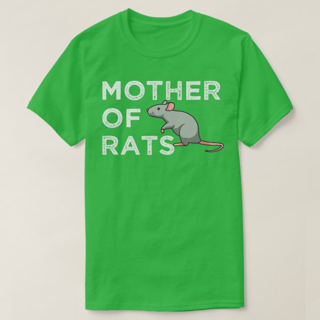Camiseta Madre de las ratas (Diseño del anverso)