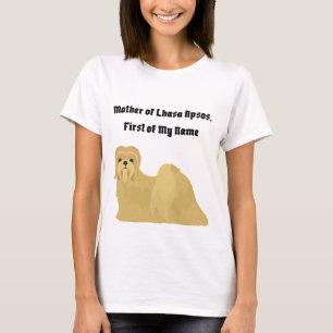 Camiseta Madre de Lhasa Apsos, primero mi nombre