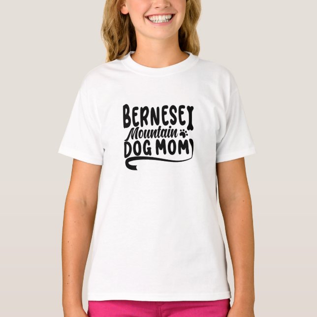 Camiseta Madre de los Cachorros de Berna, madre de perro de (Anverso)