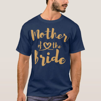 Camiseta Madre de los regalos de la novia por retro Boda