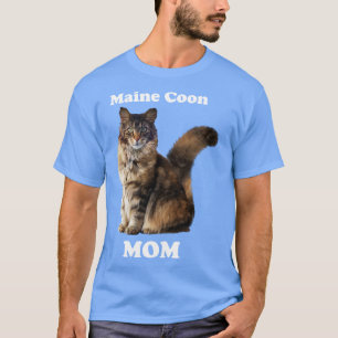 CAMISETA MADRE DE MAINE COON MEJOR MADRE DE GATO