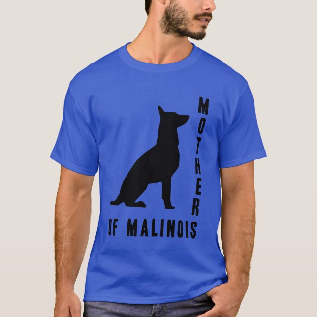 Camiseta Madre de Malinois retro (Anverso)