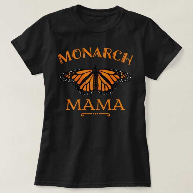 Camiseta Madre de monarcas mariposas monarca madre (Diseño del anverso)